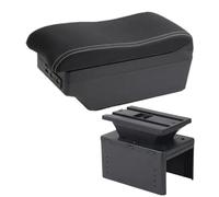 JBPIHZT Boîte D'accoudoir Auto Pour Kia Pour Venga Boîte D'accoudoir Pour Kia Pour Venga Boîte De Rangement Centrale Pièces De Rétrofit Avec USB(C white line 7USB)