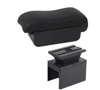 JBPIHZT Boîte D'accoudoir Auto Pour R&enault Pour Clio 5 Boîte D'accoudoir Pour R&enault Pour Captur Pour Clio5 Boîte De Rangement Centrale(B2 ligne noire 3USB)
