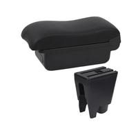 JBPIHZT Boîte D'Accoudoir Boîte De Rangement Pièces De Rétrofit Détails Intérieurs Pour Peugeot 107 Boîte D'Accoudoir Voiture(Ligne noire A2 Pas d'USB)