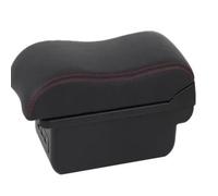JBPIHZT Boîte De Bras De Voiture Pour Opel Pour Corsa F 2019 2020 2021 2022 2023 2024 Accessoires Auto De Retrofit(B1 Noir rouge 3USB)