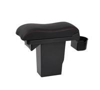 JBPIHZT Boîtier Accoudoir Auto Pour Peugeot 2008 Boîte Centrale Sans Perçage Modification Console Centrale Avec Connecteur USB(Curved Red line)