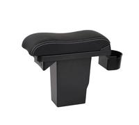 JBPIHZT Boîtier Accoudoir Auto Pour Peugeot 2008 Boîte Centrale Sans Perçage Modification Console Centrale Avec Connecteur USB(Curved White line)