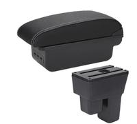 JBPIHZT Boîtier D'accoudoir Auto Boîte De Rangement Pour Bras Accessoires Auto Pour Fit Pour Jazz 2 2008 2009 2010 2011 2012 2013(B3 Noir blanc 3USB)