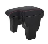JBPIHZT Boîtier D'accoudoir Pour Voiture Pour F&ord Pour Focus 3 MK3 Pièces De Rétrofit Automobile Boîtier D'accoudoir Central(Cuir véritable B1)