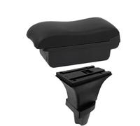 JBPIHZT Boîtier D'Accoudoir Voiture Pour Kia Pour Morning Boîtier D'Accoudoir Pour Kia Pour Picanto Boîte De Rangement Centrale(Ligne noire A2 Pas d'USB)