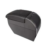 JBPIHZT Boîtier D'accoudoir Voiture Pour Opel Pour Corsa F 2019 2020 2021 2022 2023 2024 Accessoires Auto De Retrofit(F All Black No USB)