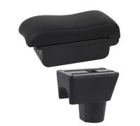 JBPIHZT Boîtier D'Accoudoir Voiture Pour R&enault Pour Duster Boîtier D'Accoudoir Pour Dacia Pour Duster Pour Oroc 2010-2018 Surface Courbée(B black line 3USB)