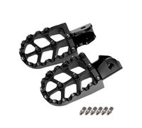 JBPIHZT CNC Aluminum Foot Pegs Rest Footpegs Electric Motorcycle Pour SurRon Pour Sur-Ron Pour Light Bee X S Pour Talaria(NOIR)