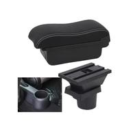 JBPIHZT Coffre De Rangement Pour Console Centrale Pour Accoudoir Pour VW UP Pour S&koda Pour Citigo Pour Seat Mii Accessoires Auto(A3 Black white NO USB)