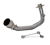 JBPIHZT Collecteur D'échappement Avant 51 Mm En Acier Inoxydable Pour Y&amaha Pour ZUMA 125 Pour CYGNUS V1 V2 V3 125 CC