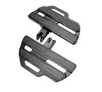 JBPIHZT Conducteur Motocyclette Cale-pieds Avant Élargis Plateformes Pied Pour Harley RH1250S Pour Breakout Low Pour Rider Pour Street Bob Pour Sport Pour Glide(NOIR)