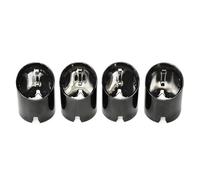 JBPIHZT Convient Pour M2 M3 M4 G80 G82 G83 G87 Tuyau D'échappement Couvercle De Bouchon Droit Buse De Silencieux En Acier Inoxydable(NOIR)