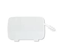 JBPIHZT Couvercle De Crochet De Remorquage pour Pare-Chocs Arrière Gauche/Droit, Garniture De Couvercle De Remorque pour Q3 2016 2017 2018(Blanc,Gauche)