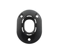 JBPIHZT Couvercle De Protection Du Tuyau D'échappement De Moto Pour PCX160 PCX125 2021 2022 2023 2024 Accessoires De Protection(Texture en fibre de carbone)