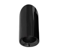 JBPIHZT Embout De Silencieux D'échappement En Acier Inoxydable Pour Série 3 320i 330i 325i 2018 2019 2020 Accessoires Automobiles(NOIR,1 PCS)