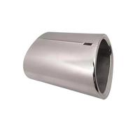 JBPIHZT Embout De Silencieux D'échappement Pour Série 3 318 E90 E91 320d 318d 318i E92 E93 X3 F25 20i 28i E83 2.0i(Argent)