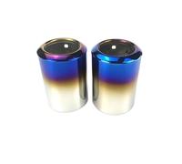 JBPIHZT Embout D'échappement Arrière En Acier Inoxydable Pour Mazda 6 2009-2013 2014 Pour Atenza 2013-2017 Pour CX-5 2013 2014 2015-2017(B type Blue 2pc)