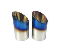 JBPIHZT Embout D'échappement Arrière En Acier Inoxydable Pour Mazda 6 2009-2013 2014 Pour Atenza 2013-2017 Pour CX-5 2013 2014 2015-2017(A type Blue 2pc)