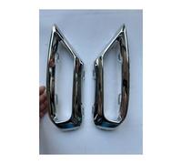 JBPIHZT Embout D'échappement Chromé En ABS Pour Pare-chocs Arrière Diffuseur Argenté Brillant Pour VW Pour Tayron Accessoires De Modification Automobile