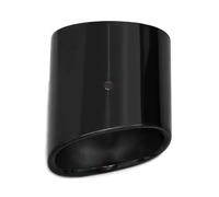 JBPIHZT Embout D'échappement En Acier Inoxydable Pour 318 X3 E83 F25 Accessoire Modifié Pour Voiture Noir(NOIR)