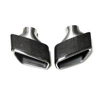 JBPIHZT Embout D'échappement En Fibre De Carbone Argenté Pour G30 G31 G31 540i 530i 525i Mise À Niveau M-Performance