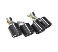 JBPIHZT Embout D'échappement Quadruple En Fibre De Carbone Pour A6 A7 C8 2020+ Accessoires Automobiles(Carbon Fiber Texture E)
