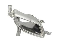 JBPIHZT Embout Décoratif De Silencieux D'échappement Arrière En Acier Inoxydable Pour Hyundai Pour Santa Fe DM 2013 2014 2015(Gauche)