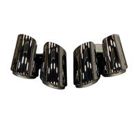 JBPIHZT Embouts D'échappement Arrière Noir Titane Pour Porsche Pour Panamera 971 2017 2018 2019 2020 2021