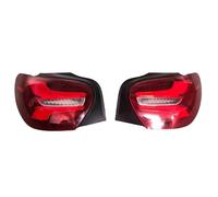 JBPIHZT Feu Arrière À LED Clignotant Feu De Recul Feu De Freinage Feu De Conduite Feu D'avertissement Pour Benz Classe A W176 2013 2014 2015 2016 2017 2018(ROUGE)
