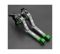 JBPIHZT Frein Poignée De Levier De Frein Et d'embrayage Extensible Réglable Moto pour Kawasaki pour Ninja Z650 Z 650 2016 2017 2018 2019 2020 2021 2022 2023 Dembrayage(Titane)