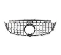 JBPIHZT Grille Facelift Pare-Chocs Avant Grill Modifiée Pour Mercedes Pour Benz W213 E200 E300 E250 E320 E350 W238 GT 2016-2019(Argent)