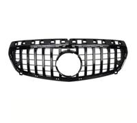 JBPIHZT GT Style Calandre De Radiateur Pare-chocs Avant Pour Mercedes Pour Benz A Class W176 A35 A180 A200 A250 A260 2013-2015(NOIR)
