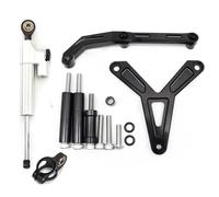 JBPIHZT Kit De Support Fixation Et D'amortisseur Direction En Aluminium CNC Motif Carbone Pour YAMAHA Pour Tracer 900 GT 2021-2023(Model J)