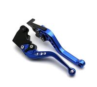 JBPIHZT Leviers De Frein Et D'embrayage Longs/courts Pour Motos Pour Kawasaki Z1000 Z1000R Z1000SX Pour Ninja1000 Pour Tourer 2017-2020(Bleu,Short)