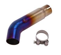 JBPIHZT Ligne D'échappement Intermédiaire Modifiée Pour Moto Pour Suzuki GSX-S 750 BK750 GSR750 GSXS750 GSX S750 2018 2020 2021 2020 2022(StyleB)