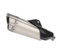 JBPIHZT Ligne D'échappement Pour Moto Pour CBR250RR CBR250 2017 2018 2019 2020 2021 2022 2023 2024 Silencieux Avec Cache Carbone