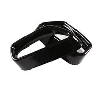 JBPIHZT Lot De 2 Cache-pots D'échappement En Acier Inoxydable Pour Série 5 Et 6 GT G30 G38 G32 2018 2019 2020 2021(Glossy Black a)
