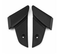 JBPIHZT Motocyclette ABS Siège Arrière Passager Pédale de Pied Couvre-Pédales Motocyclette Pour VESPA S LX LXV LT Accessoires Paire Noir(NOIR)