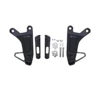 JBPIHZT Motocyclette Noir Mat Repose-Pieds Arrière Pédales Accessoires Set Pour CBR600RR CBR 600 RR 2003 2004