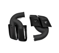 JBPIHZT Paire De Silencieux D'échappement Arrière Pour P&orsche Pour Cayenne 2011 2012 2013 2014(NOIR)