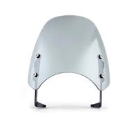 JBPIHZT Pare-Brise déflecteur pour Moto pour Triumph pour Bonneville pour Scrambler 1200 XE XC BE 2019 2020 2021 2022 2023(Gray)