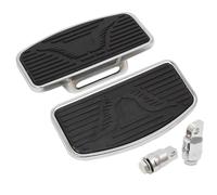 JBPIHZT Pédales Réglables Moto Plancher Ajustable Style Monture Repose-pieds Planchers Pour Harley Pour Dyna Pour Electra Pour Glide