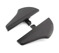 JBPIHZT Plancher Passager Arrière Moto Supports Mâle Repose-pieds Pédale Aluminium Pour Harley Pour Touring Pour Electra Pour Glide Pour Dyna(NOIR)