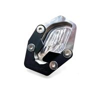 JBPIHZT Plaque Extension Bequille pour Himalayan 450 2024 2025 Motos Pied Béquille Latérale Agrandisseur Plaque Pad Béquille Extension Plaque Agrandisseur(Noir)