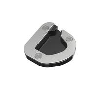 JBPIHZT Plaque Extension Bequille pour Suzuki GSF1250 GSF650 pour Bandit GSF 1250 650 S ABS GSX1250F/FA GSX650F Extension De Béquille Latérale De Moto Plaque Agrandisseur(Argent)