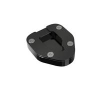 JBPIHZT Plaque Extension Bequille pour Zero SRF 2019 2020 2021 2022 2023 2024 Plaque De Support D'extension De Béquille Latérale De Moto SR/F Plaque Agrandisseur(Noir)