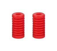 JBPIHZT Pointe Levier Vitesse Universelle Pour Moto Plaque Pied Pédale Revêtement En Caoutchouc Pour Yamaha YZF R1 R6 R6S YZF-R1 Accessoires Moto(ROUGE,1 paire)