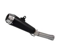 JBPIHZT Pour B&MW F900R F900XR 2020 2021 2022 2023 2024 2025 Ligne D'échappement Intermédiaire Avec Silencieux Et DB Killer(NOIR)