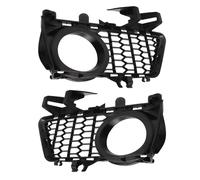 JBPIHZT Pour B&MW Série 3 M-SPORT F30 F31 F35 2012 2013 2014 2015 2016 2017 2018 Grille De Phare Antibrouillard Avant En ABS Noir JBPIHZT(Gauche et Droite)