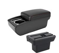 JBPIHZT Pour Baojun Pour Yep Boîtier D'accoudoir Auto Accessoires Auto Détails Intérieurs Boîte De Rangement Pièces Retrofit(A1 Noir rouge SANS USB)